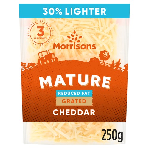 Morrisons Reduced Fat 30% Lighter Mature Cheese 250g