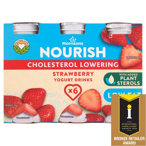 Morrisons Nourish Strawberry Drink