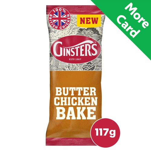 Ginsters Butter Chicken Bake 