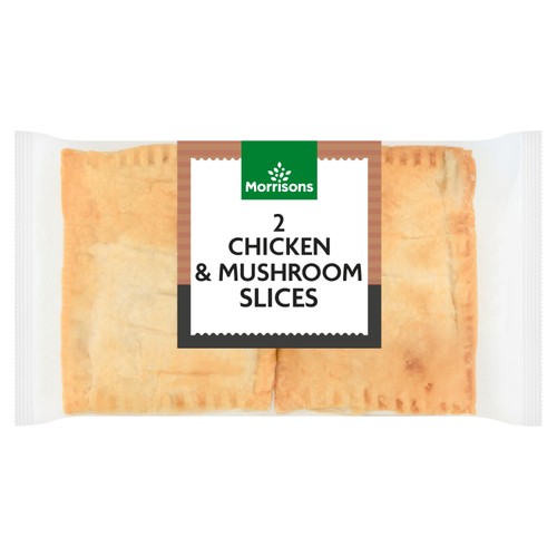 Morrisons Chicken & Mushroom Slice 2pk 300g