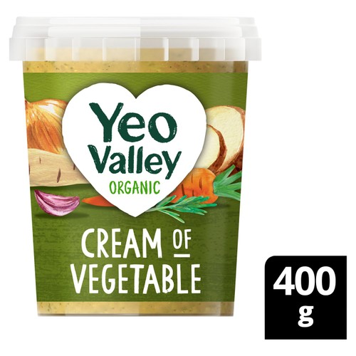 Yeo Valley Organic Cream of Vegetable Soup 400g
