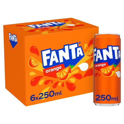 Fanta Orange Cans