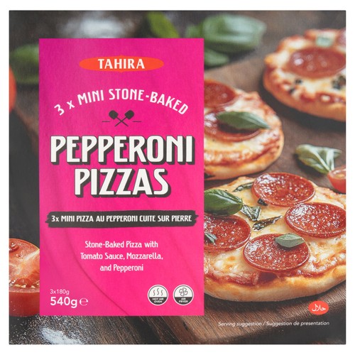 Tahira Pepperoni Mini Pizzas 