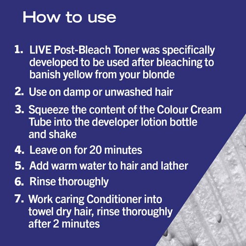 Live Blonde Perfector T1 Ice White
