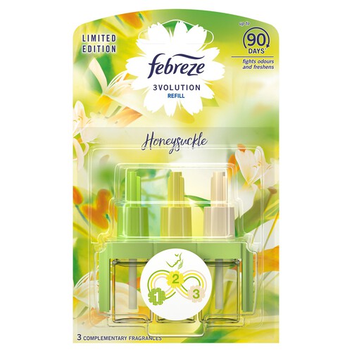 Febreze 3volution Air Freshener Plug-In Refill Honeysuckle