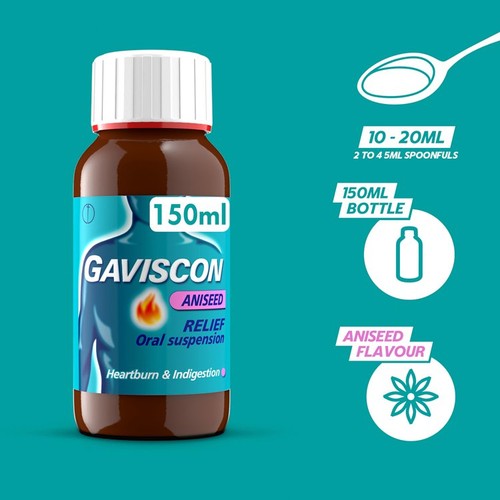 Gaviscon Original Aniseed Liquid Relief