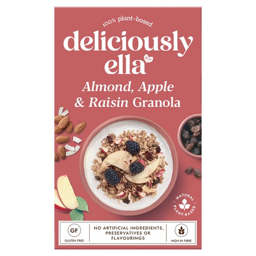 Deliciously Ella Almond, Apple & Raisin Granola with Coconut & Cinnamon