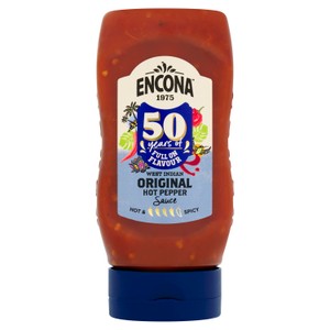 Encona Hot Pepper Sauce 285ML