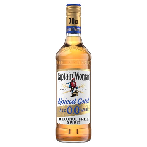 Captain Morgan Spiced Gold 0.0% Alcohol Free Spirit 