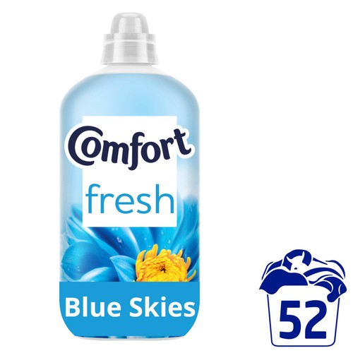 Comfort Fresh Fabric Conditioner Blue Skies 52 Washes