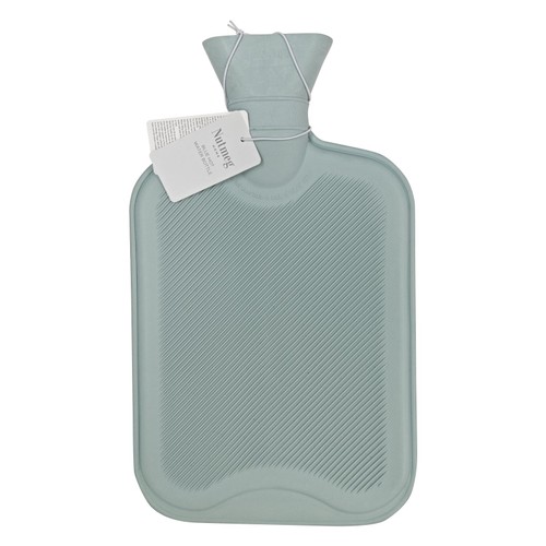 Nutmeg Home Hot Water Bottle Blue