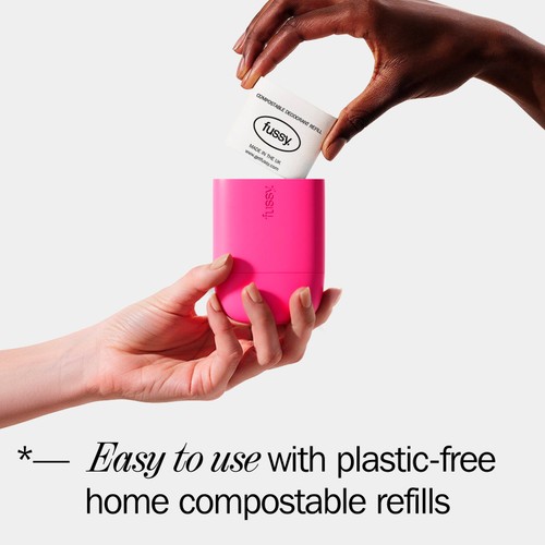 Fussy Refillable Deodorant Coconut Milk Starter Pack 40G
