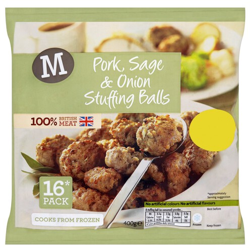 Morrisons Pork Sage & Onion Stuffing