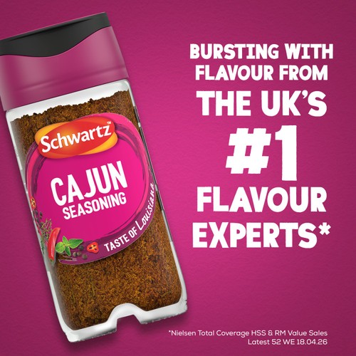 Schwartz Cajun Herb & Spice Blend Seasoning   