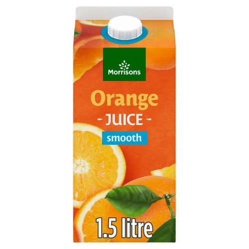 Morrisons smooth orange fruit juice