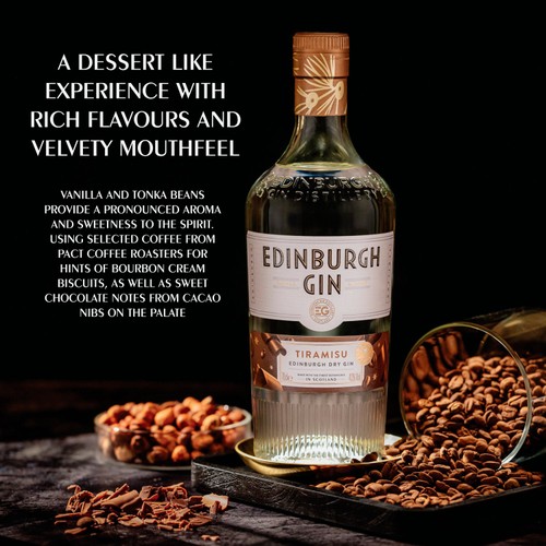 Edinburgh Dry Gin Tiramisu 