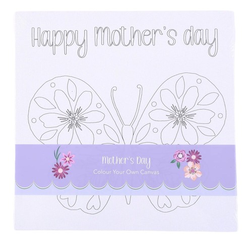 Morrisons Mothers Day Colour Your Own Canvas Mummy