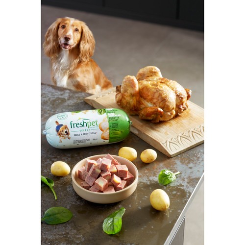 Freshpet Dog Roll Grain Free Chicken Recipe With Potato & Spinach 700g