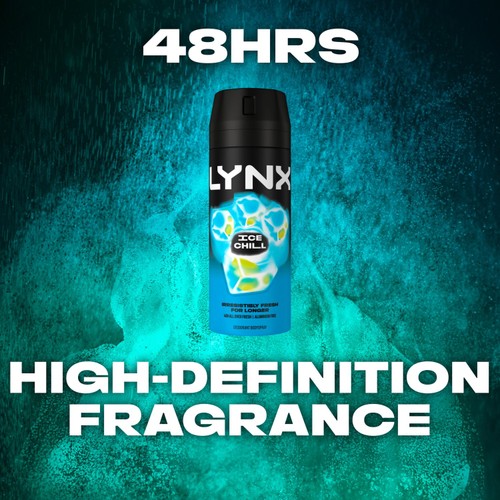 Lynx Ice Chill Body Spray For Men 150ml
