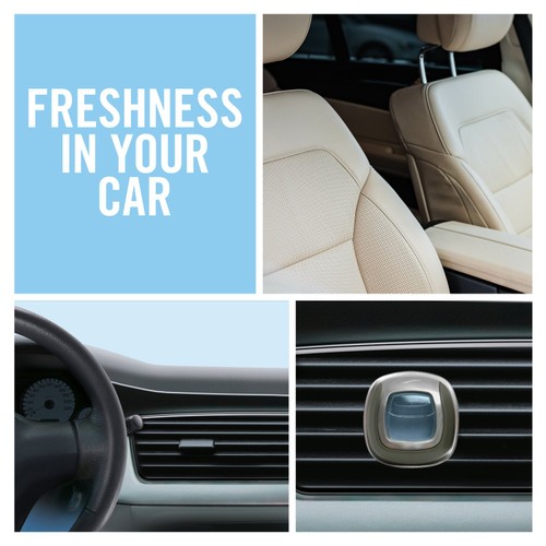 Febreze Twin Car Clip Cotton Fresh Air Freshener 