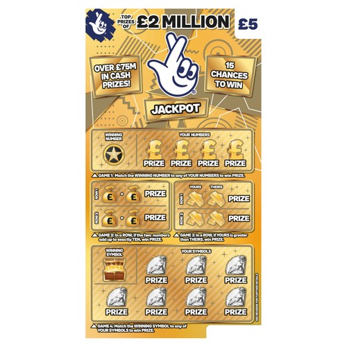 (SC) £2 Million Gold Scratch Card