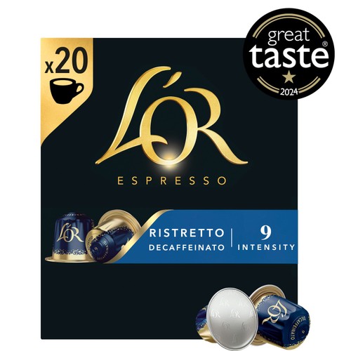 L'Or Ristretto Decaf 20 Capsules 104g