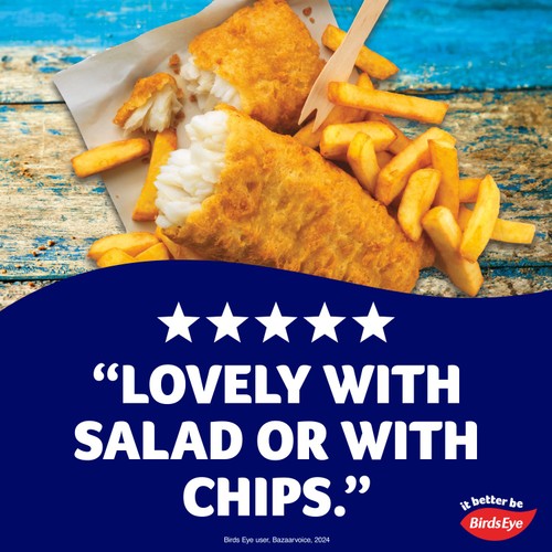 Birds Eye 2 Jumbo Battered Fish Fillets