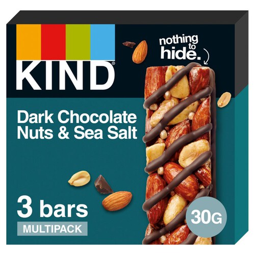 Kind Dark Chocolate Nuts & Sea Salt Cereal Bars Multipack