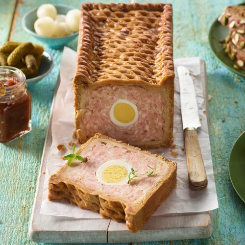 Market Street Deli Pork Pie with Egg