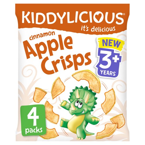 Kiddylicious Cinnamon Apple Crisps Kids Snacks