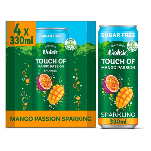 Volvic Touch Of Mango Passion Sparkling Flavoured Water