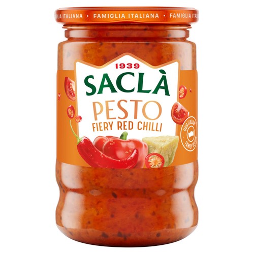 Sacla Fiery Chilli Pesto