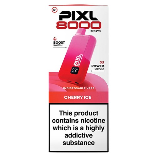 Pixl 8000 Cherry Ice 20mg Kits