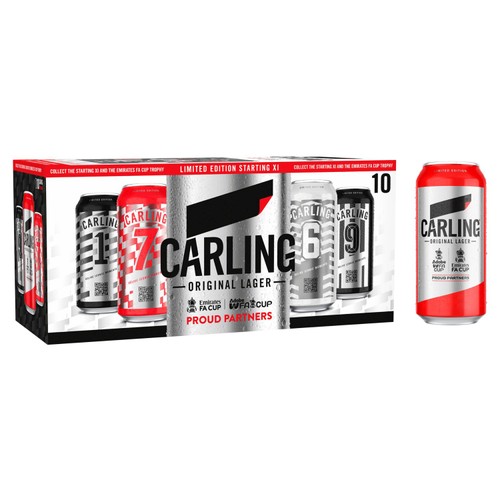 Carling Original Lager Beer Cans