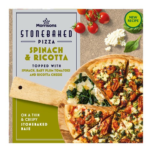 Morrisons 10 Thin Spinach & Ricotta 