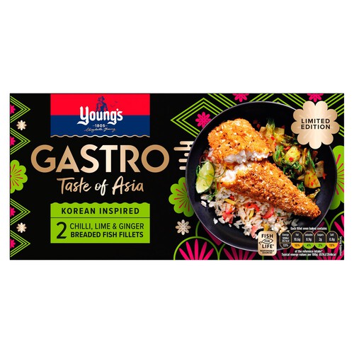 Young's Gastro Taste Of Asia Chilli Lime And Ginger Fish