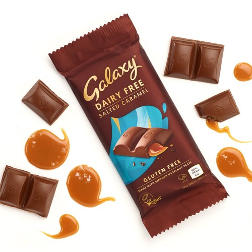 Galaxy Caramel Vegan Chocolate Dairy Free