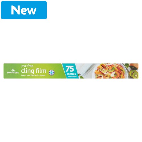 Morrisons Pvc Free Cling Film 75m