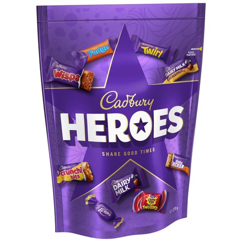Cadbury Heroes Chocolate Pouch 270g