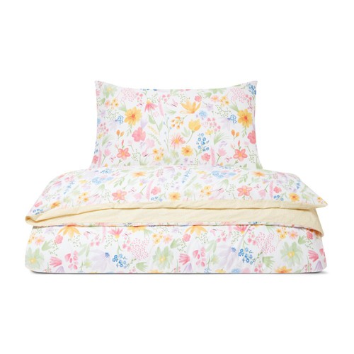 Nutmeg Home 100% Cotton Country Garden Duvet Set Single