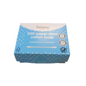 Nutmeg Paper Stemmed Cotton Buds