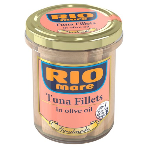 Rio Mare Tuna Fillets In Olive Oil Glass Jar (180g)