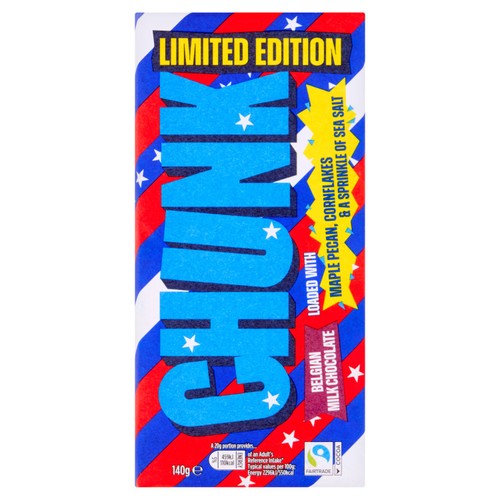 Morrisons Chunk Chocolate Maple Pecan Corn 140g