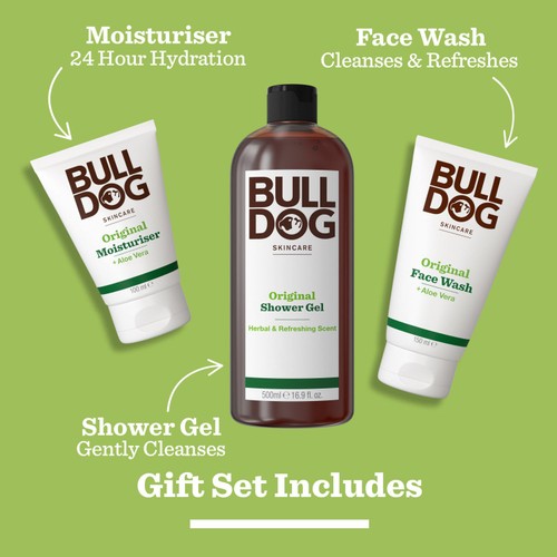 Bulldog Grooming Kit Gift Set