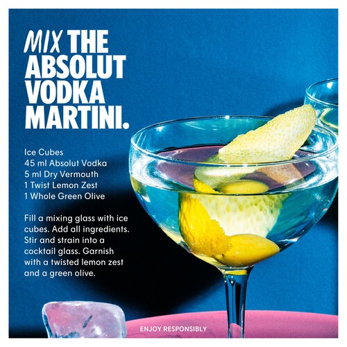 Absolut Blue Original Swedish Vodka