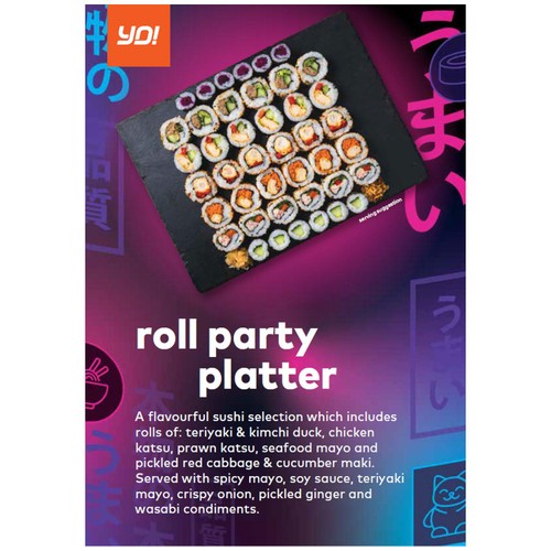 Yo! Sushi Roll Party Platter 1166g