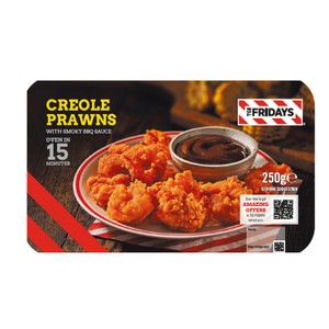 TGI Fridays Creole Prawns With Smoky BBQ Sauce   250g