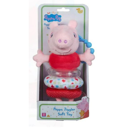 Animated My First Peppa Pig Jiggler Soft Toy