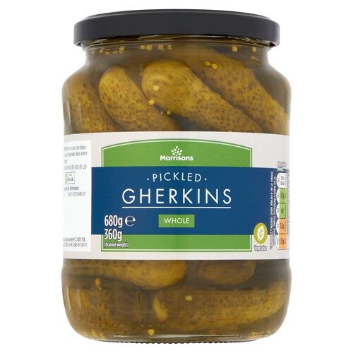 Morrisons Whole Gherkins (680g)