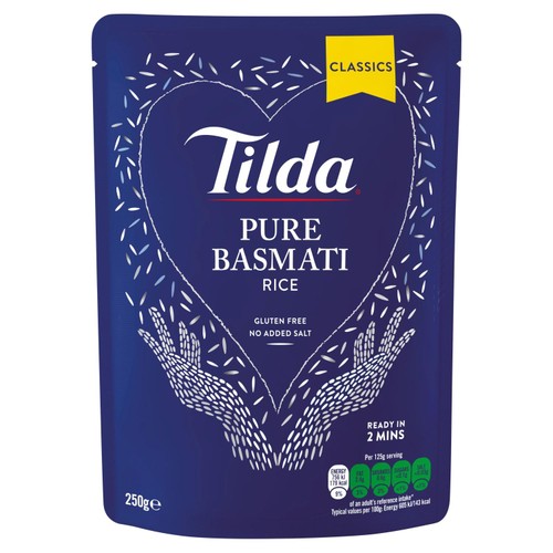 Tilda Microwave Pure Basmati Rice 250g